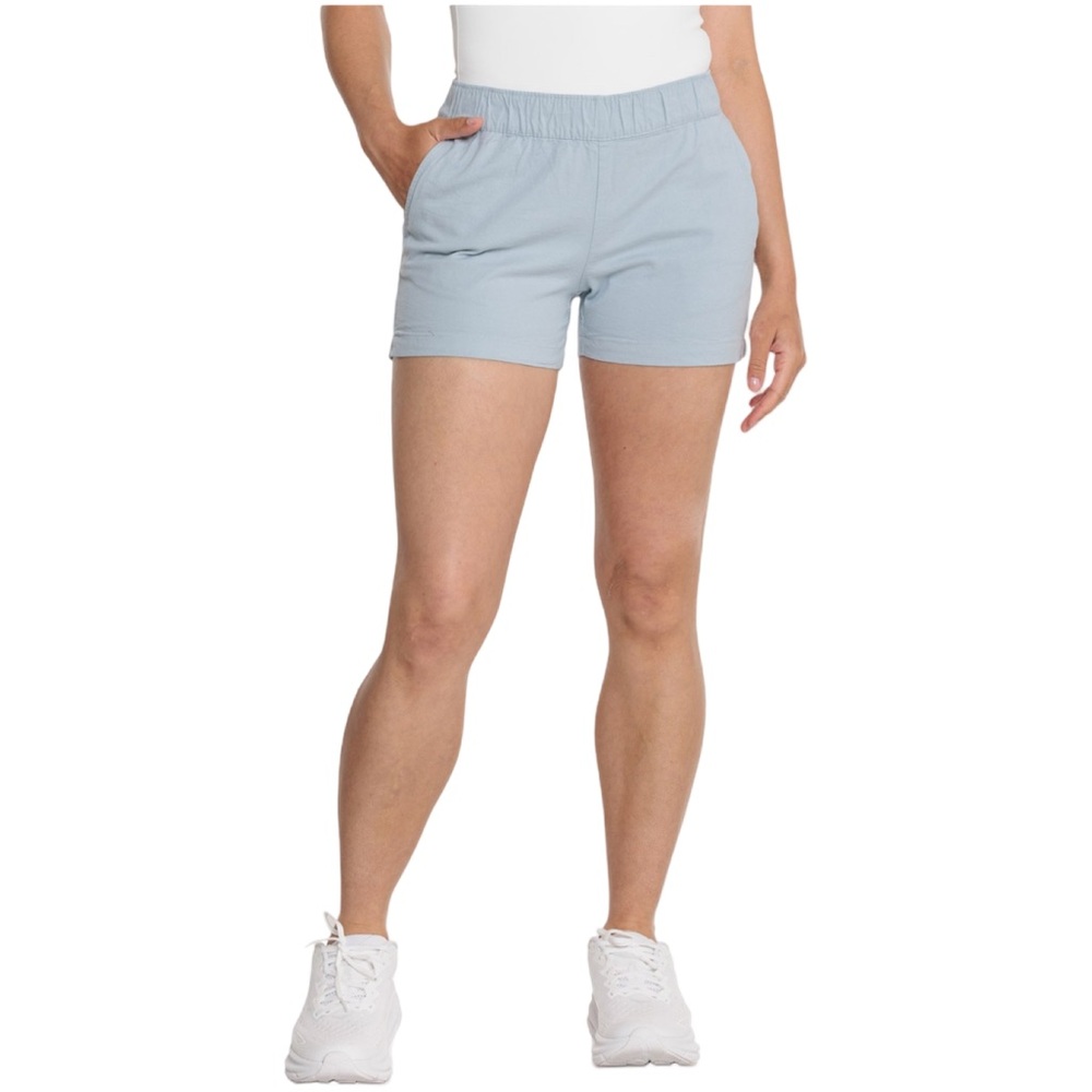 Free Fly Apparel Women's Athletic Shorts - Light Blue